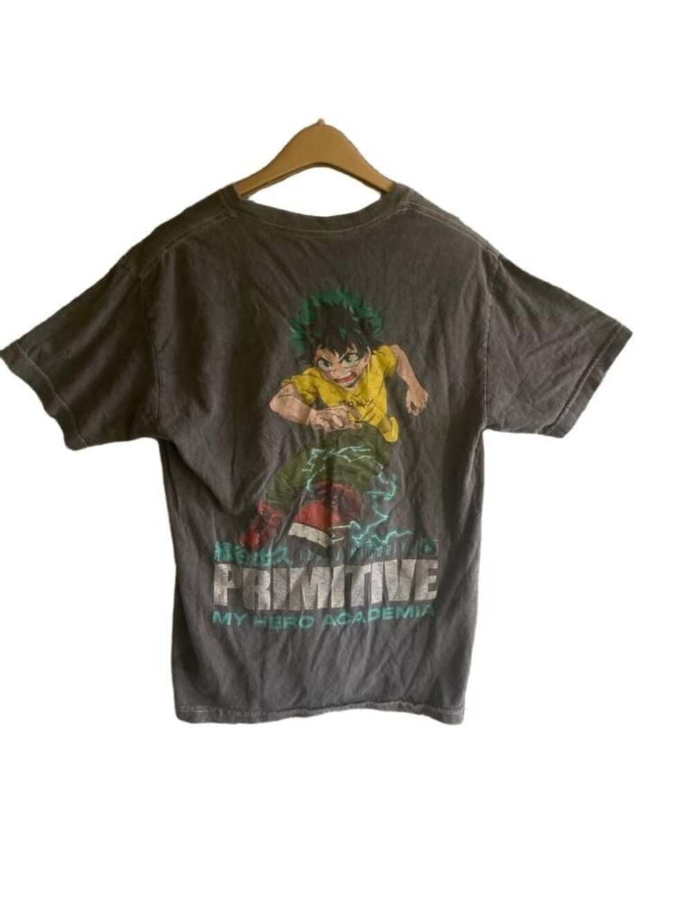 Primitive Skateboards x My Hero Academia Deku Vintage Wash T-Shirt